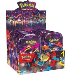 Pokemon Mega Heroes Mini Tin Box x10