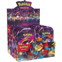 Pokemon Mega Heroes Mini Tin Box x10 