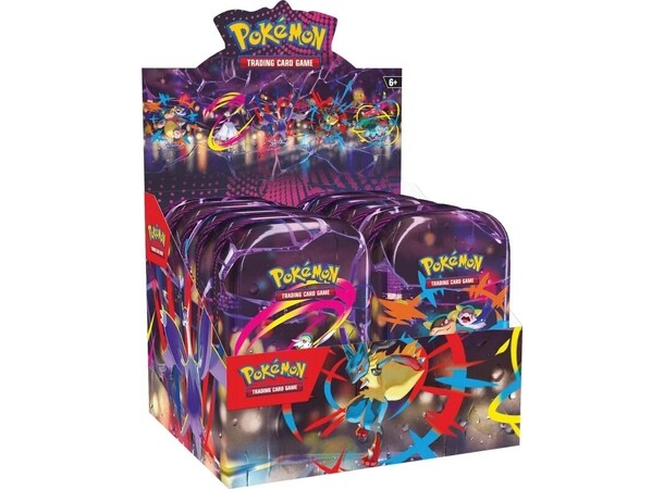 Pokemon Mega Heroes Mini Tin Box x10 