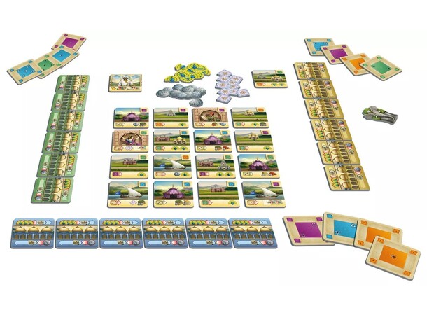 Rajas of the Ganges Cards & Karma Brädspel 