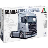 Scania S770 4x2 Normal Roof Grey Cab Italeri 1:24 Byggsats