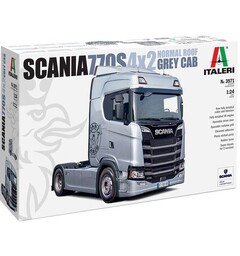 Scania S770 4x2 Normal Roof Grey Cab Italeri 1:24 Byggesett