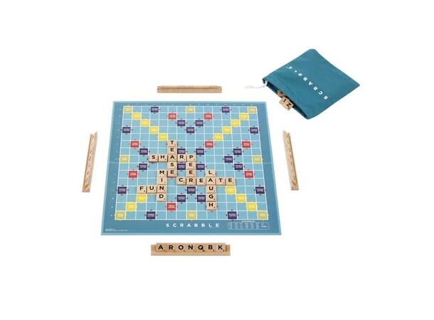 Scrabble Wood Edition - NORSK 