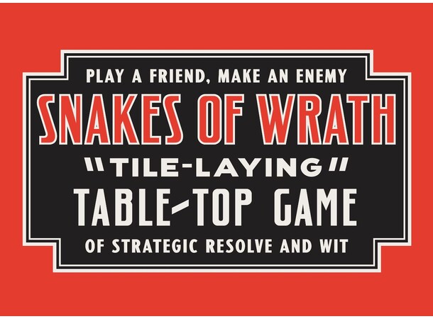 Snakes of Wrath Brädspel 