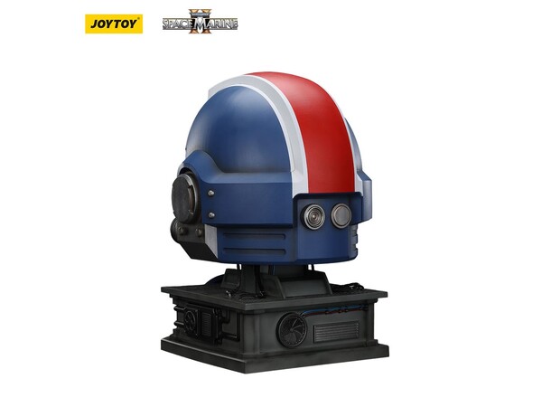 Space Marines Replica Titus Helmet 30cm With Stand 