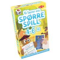 Spørrespill 4-6 år Lærespill Vi lærer oss - Norsk utgave