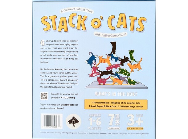 Stack O Cats Brädspel 
