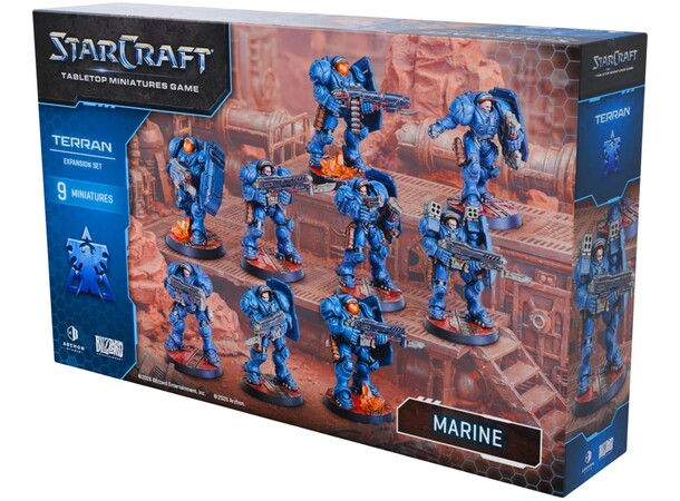 StarCraft Terran Marine Tabletop Miniatures Game 