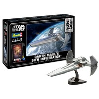 Star Wars Darth Maul Sith Infiltrator Revell 1:120 Byggesett - Gift Set