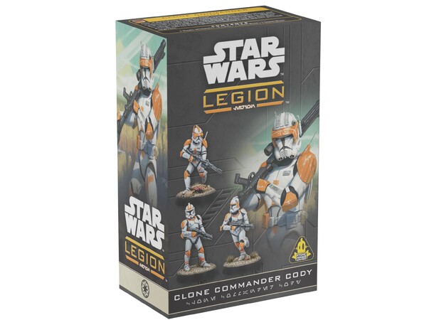 Star Wars Legion Clone Commander Cody Expansion till Star Wars Legion 