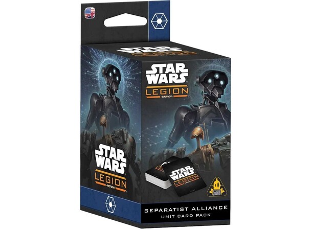 Star Wars Legion Separatist Unit Cards Utvidelse til Star Wars Legion 