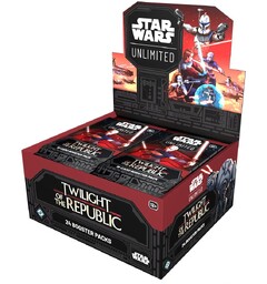 Star Wars Twilight of Republic Display Star Wars Unlimited