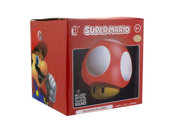 Super Mario Mushroom Lampe - 12 cm 