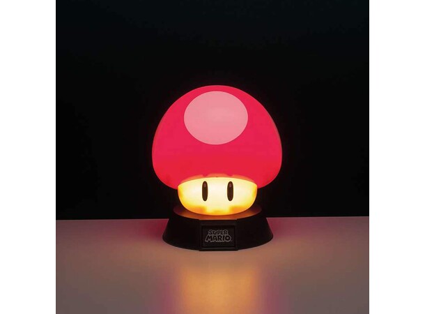 Super Mario Mushroom Lampe - 12 cm 