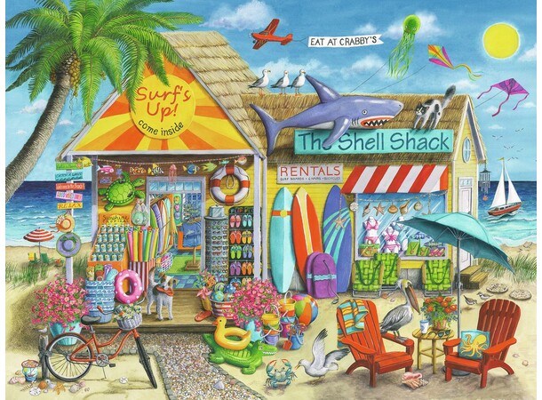 Surfs Up 1500 biter Puslespill Ravensburger Puzzle 