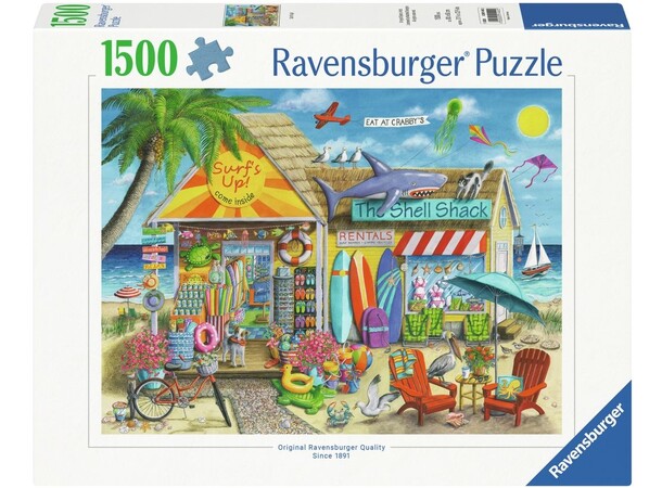 Surfs Up 1500 biter Puslespill Ravensburger Puzzle 