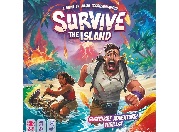 Survive the Island Brettspill Norsk utgave 