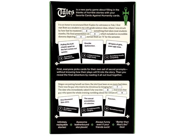 Tales Vol 2 Partyspel Cards Against Humanity Twists 