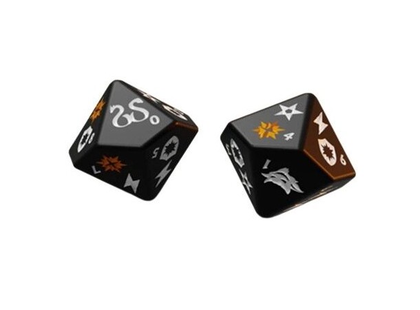 Teburu Extra Dice Set d10 Sword Sorcery 