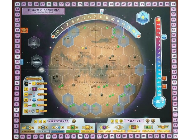 Terraforming Mars Utopia/Cimmeria Exp Utvidelse til Terraforming Mars 
