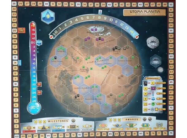 Terraforming Mars Utopia/Cimmeria Exp Utvidelse til Terraforming Mars 