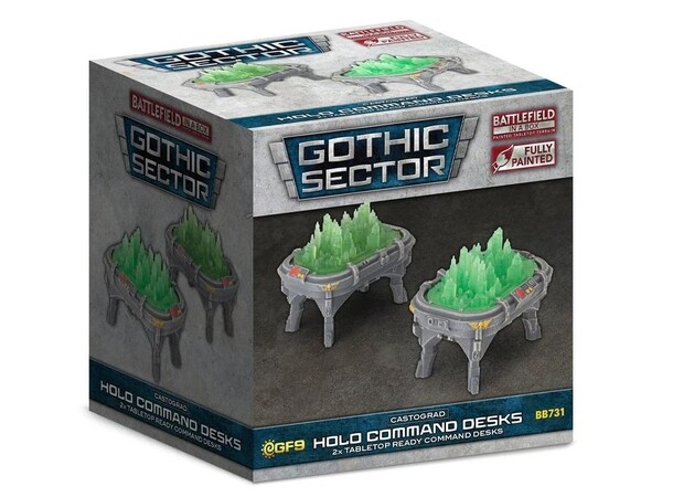 Terreng Holo Command Desk Battlefield in a Box - Gothic Sector 