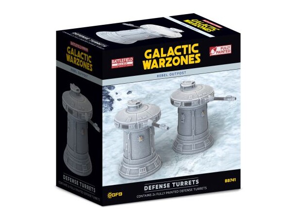 Terreng Rebel Outpost Defense Turrets Battlefield in a Box - Galactic Warzones 