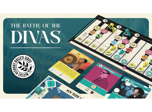 The Battle of the Divas Brädspel 