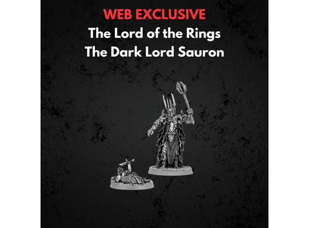 The Dark Lord Sauron Middle-earth Strategy Battle Game 