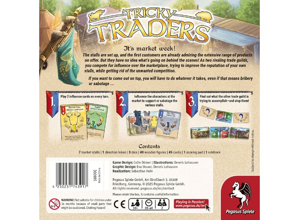 Tricky Traders Brädspel 