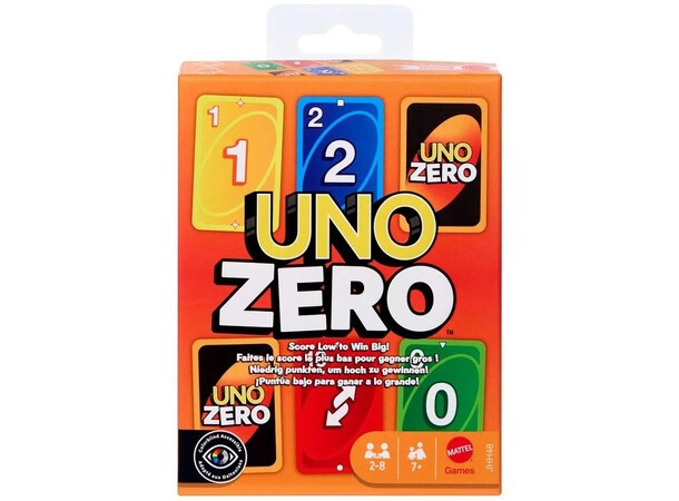 UNO Zero Kortspill Norsk utgave 