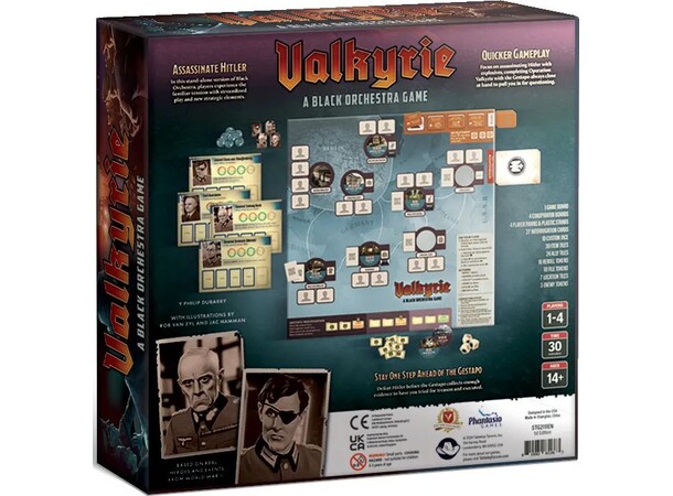 Valkyrie Brädspel A Black Orchestra Game 