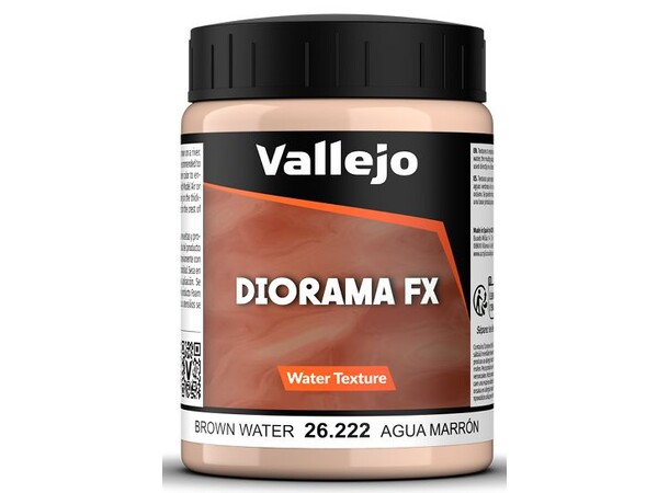 Vallejo Diorama FX Brown Water 200ml 