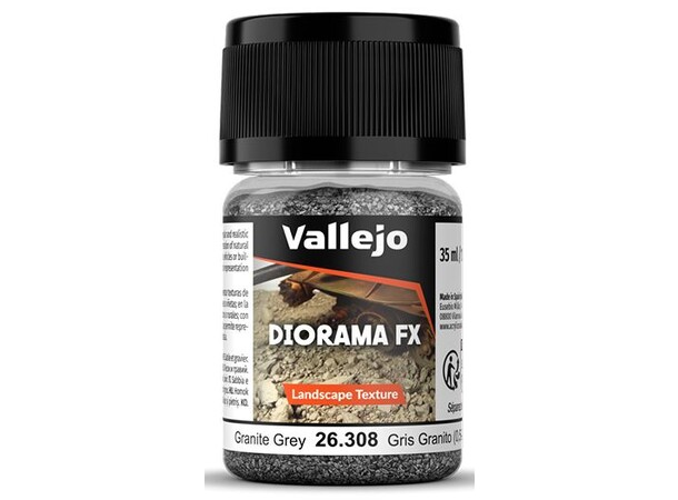 Vallejo Diorama FX Granite Grey 0,5-2mm Landscape Texture - 35ml 