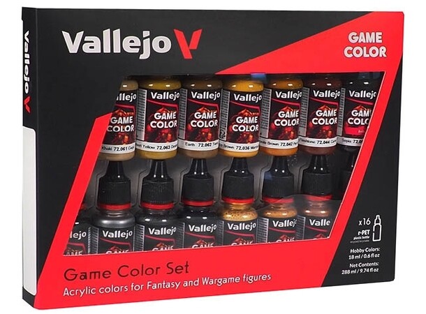 Vallejo Game Color Set Leather & Metal 