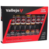 Vallejo Game Color Set Leather & Metal 