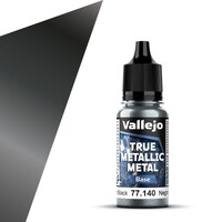 Vallejo True Metallic Base Obsidian Black - True Metallic Metal