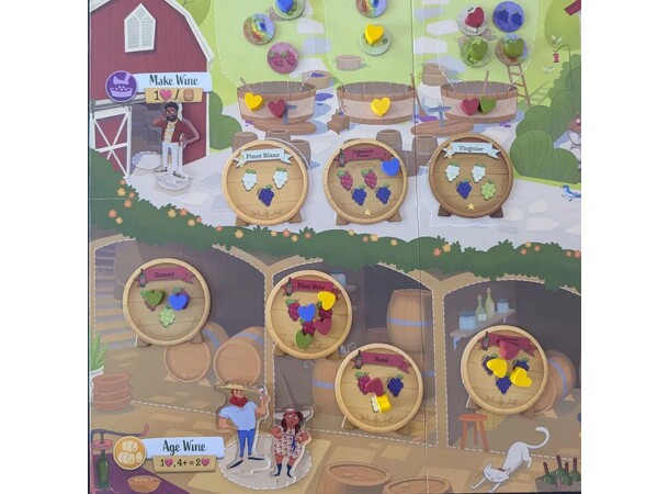 Vineyard A Winemaking Game Brettspill 