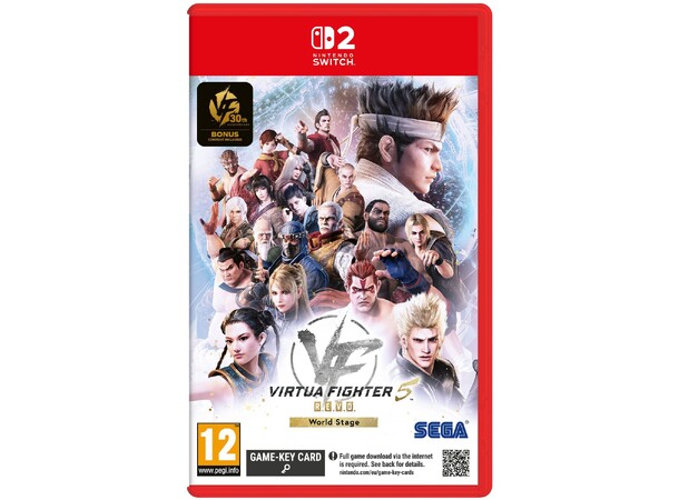 Virtua Fighter 5 Switch 2 REVO World Stage 30th Anniversary Ed 