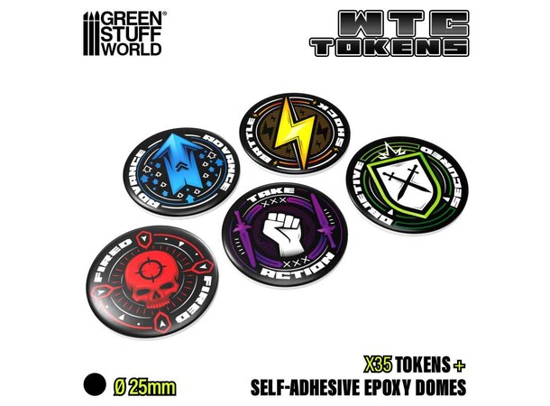 WTC Token Set WH40K Green Stuff World 