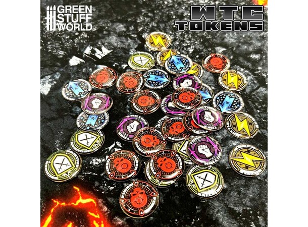 WTC Token Set WH40K Green Stuff World 