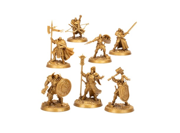 Warhammer Heroes Stormcast Eternals Box 8 miniatyrfigurer - Komplett boks