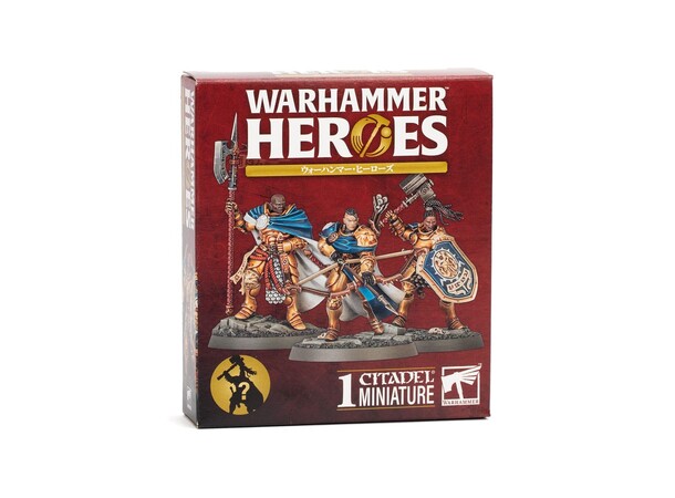 Warhammer Heroes Stormcast Eternals Box 8 miniatyrfigurer - Komplett boks