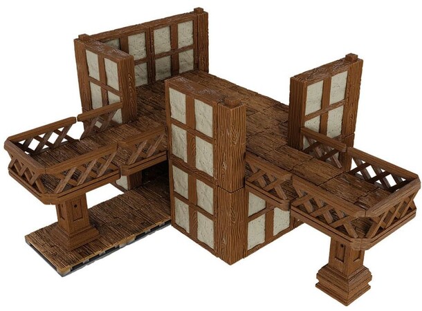 Warlock Tiles Town/Village Upper Levels Town & Village Expansion 