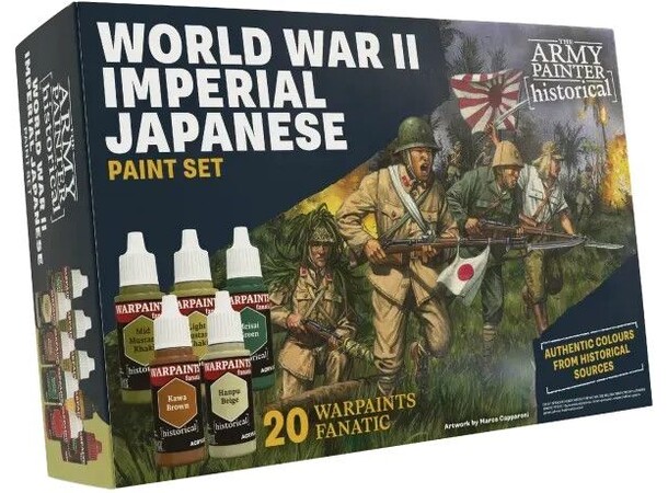 Warpaints Fanatic World War II Japanese Paint Set - Historical 