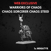 Warriors of Chaos Sorcerer Chaos Steed Warhammer The Old World