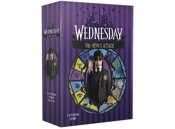 Wednesday The Hydes Attack Brädspel 