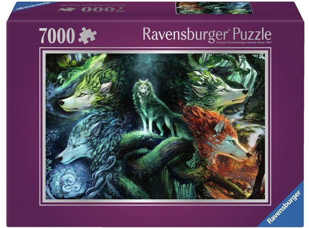 Whispers of the Forest 7000 biter Puslespill - Ravensburger Puzzle 