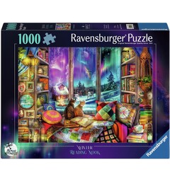 Winter Reading Nook 1000 bitar Pussel Ravensburger Puzzle
