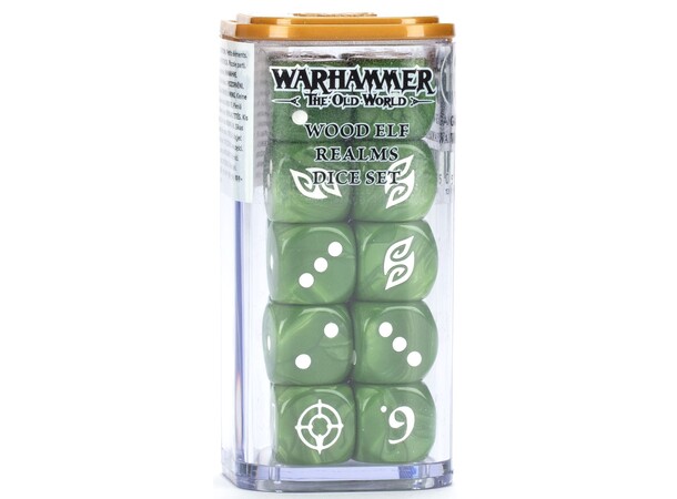Wood Elf Realms Dice Set Warhammer The Old World 